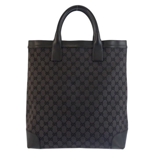 25212
GUCCI グッチ ブラック 黒 GGキャンバス / レザー 002 1121 トートバッグ ハンドバッグ レディース ABP35