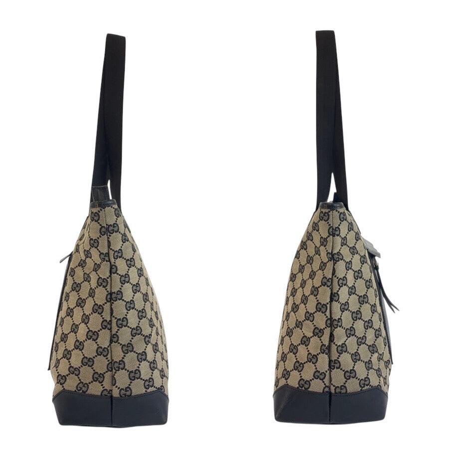 25213
GUCCI グッチ ブラック 黒 GGキャンバス / レザー 019 0426 トートバッグ ショルダーバッグ レディース ABP35