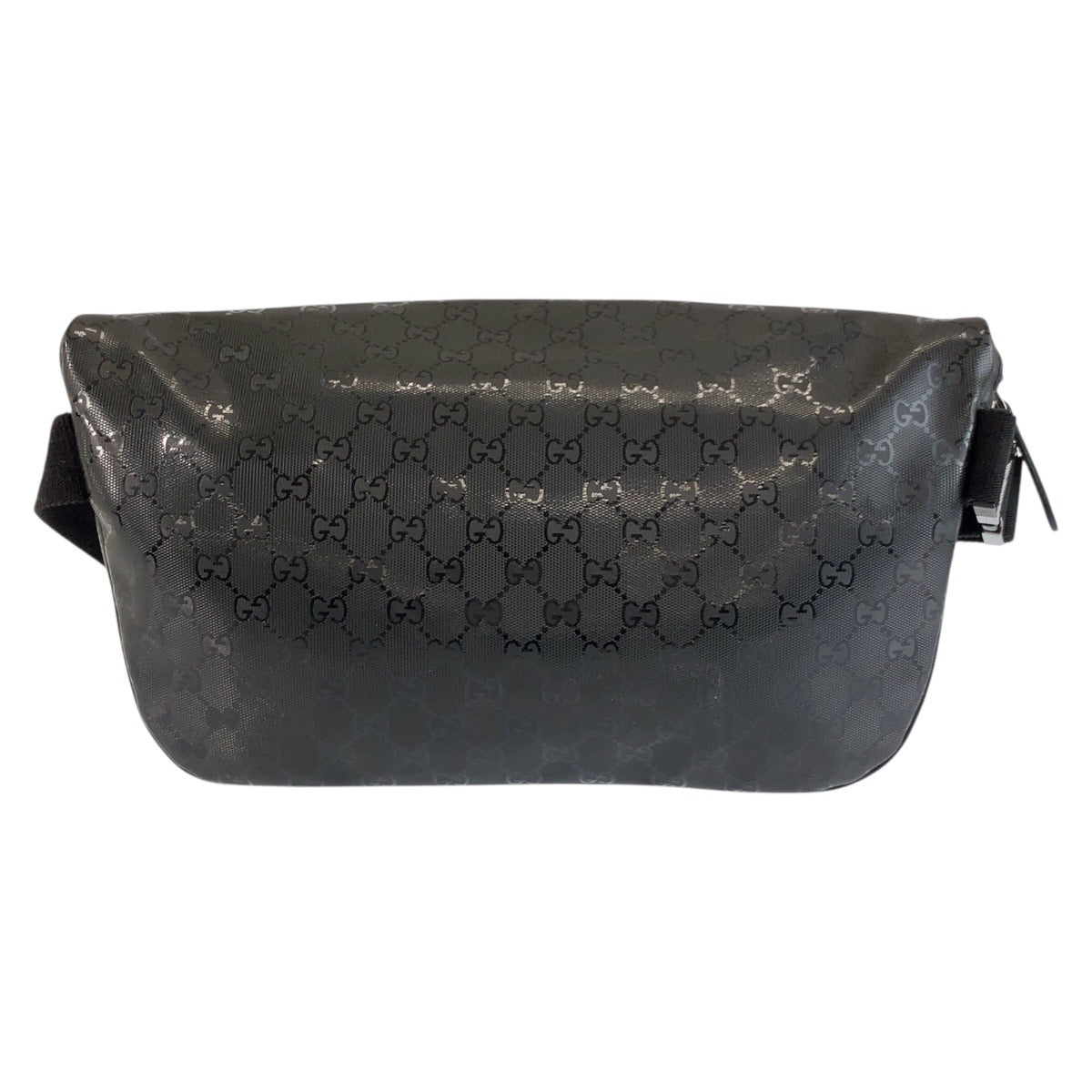25224
GUCCI グッチ GGインプリメ ブラック 黒 PVC 211110 ボディバッグ ウエストバッグ メンズ AB36
