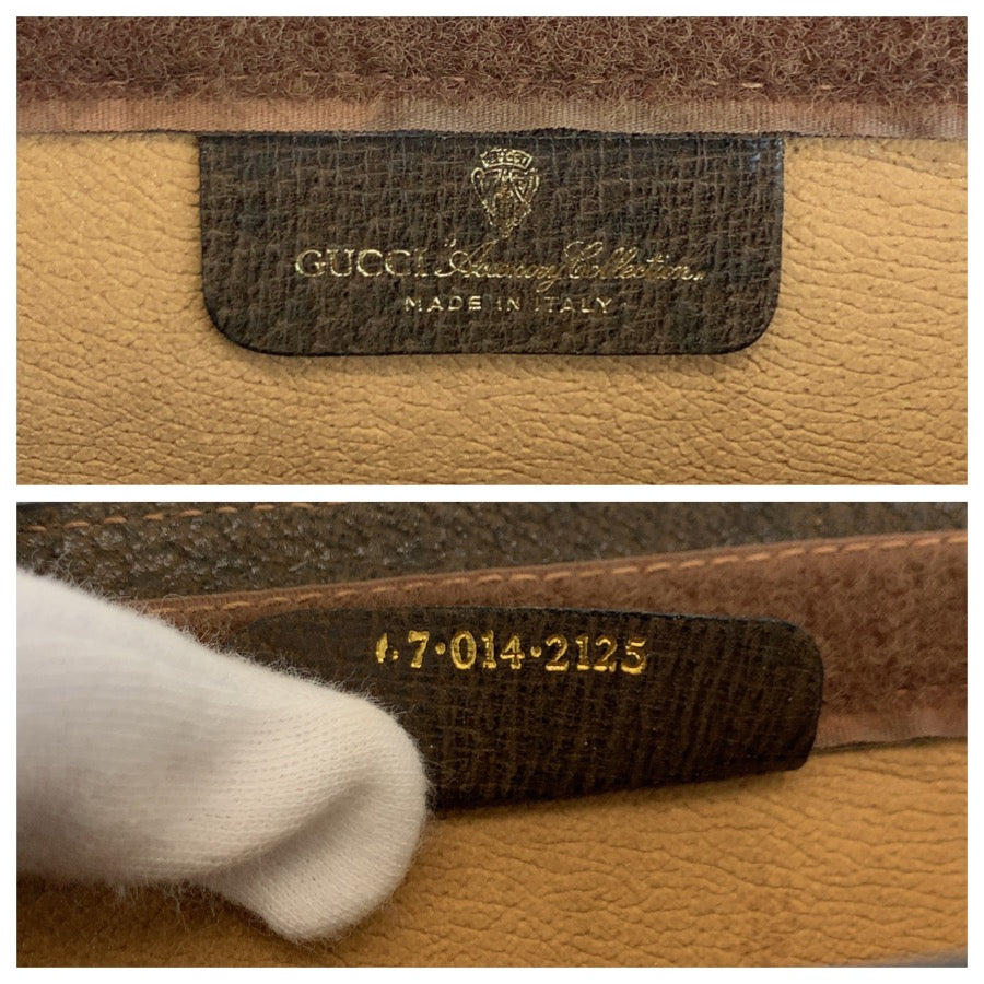 25226
GUCCI グッチ ヴィンテージ シェリーライン ベージュ ブラウン GGスプリームキャンバス 67 014 2125 クラッチバッグ セカンドバッグ 男女兼用 レディース ABP28