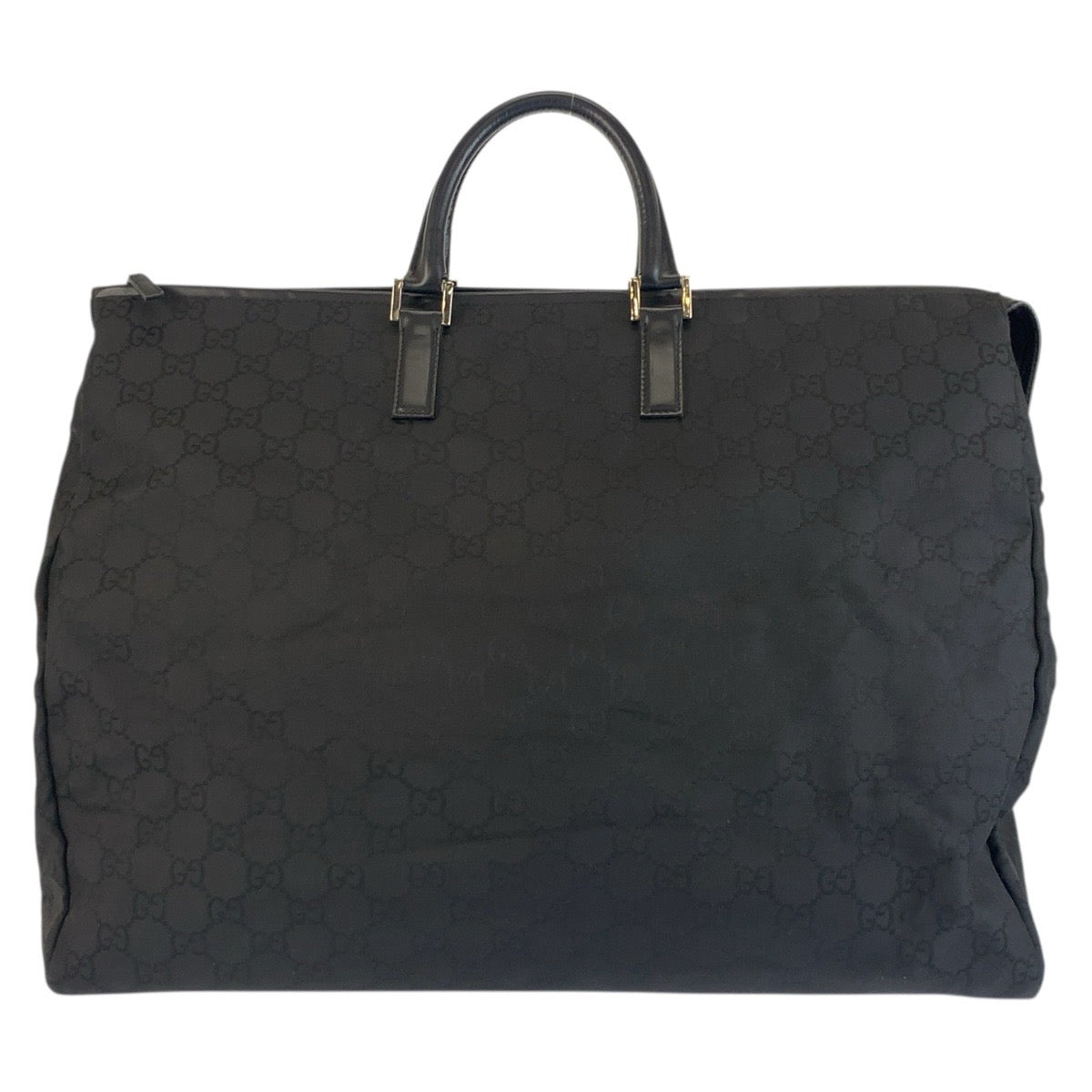 25234
GUCCI グッチ GG柄 ブラック 黒 ナイロン 105670 ボストンバッグ 男女兼用 メンズ ABP