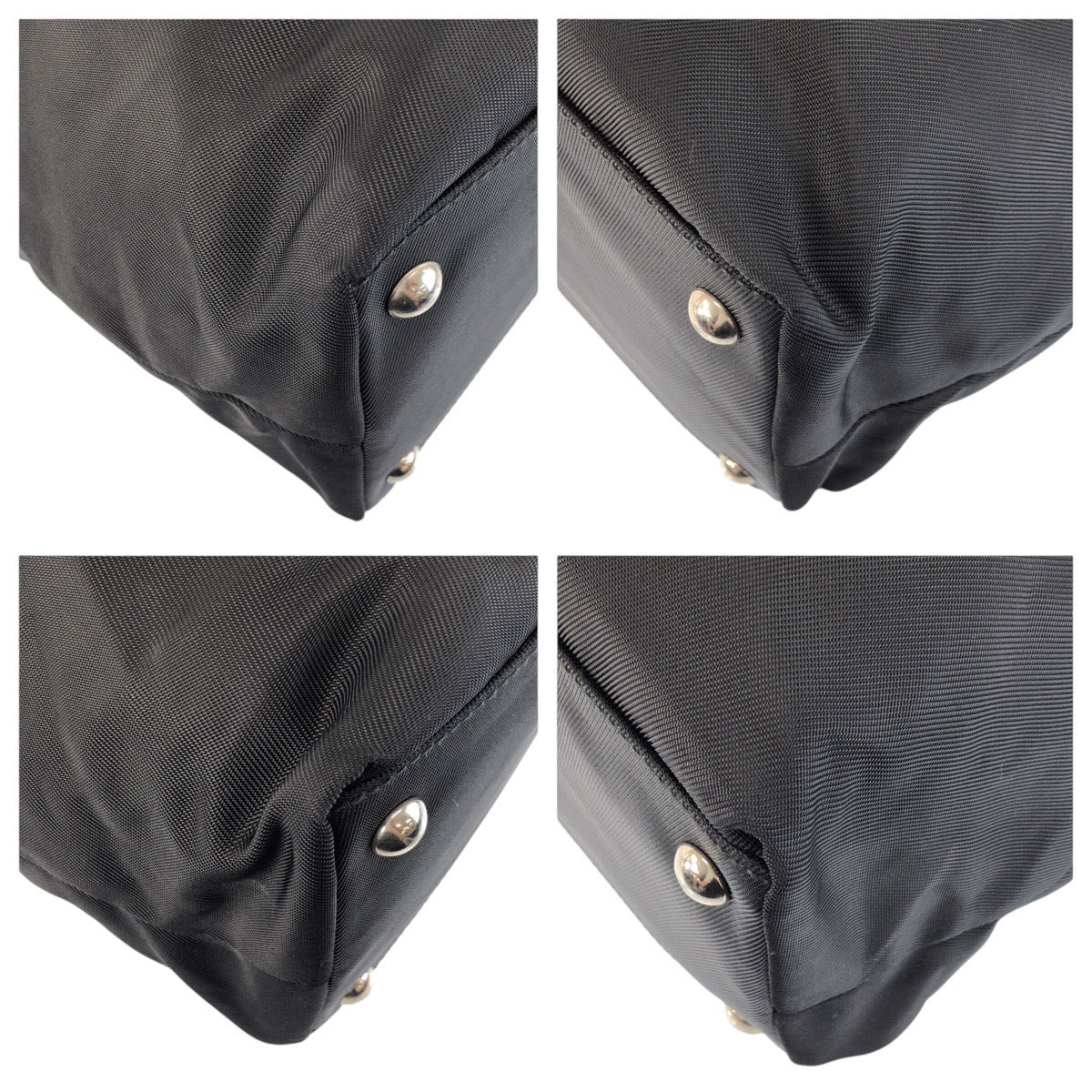 25237
GUCCI グッチ ブラック 黒 シルバー金具 ナイロン 019 2020 0282 08 トートバッグ ハンドバッグ レディース ABP35