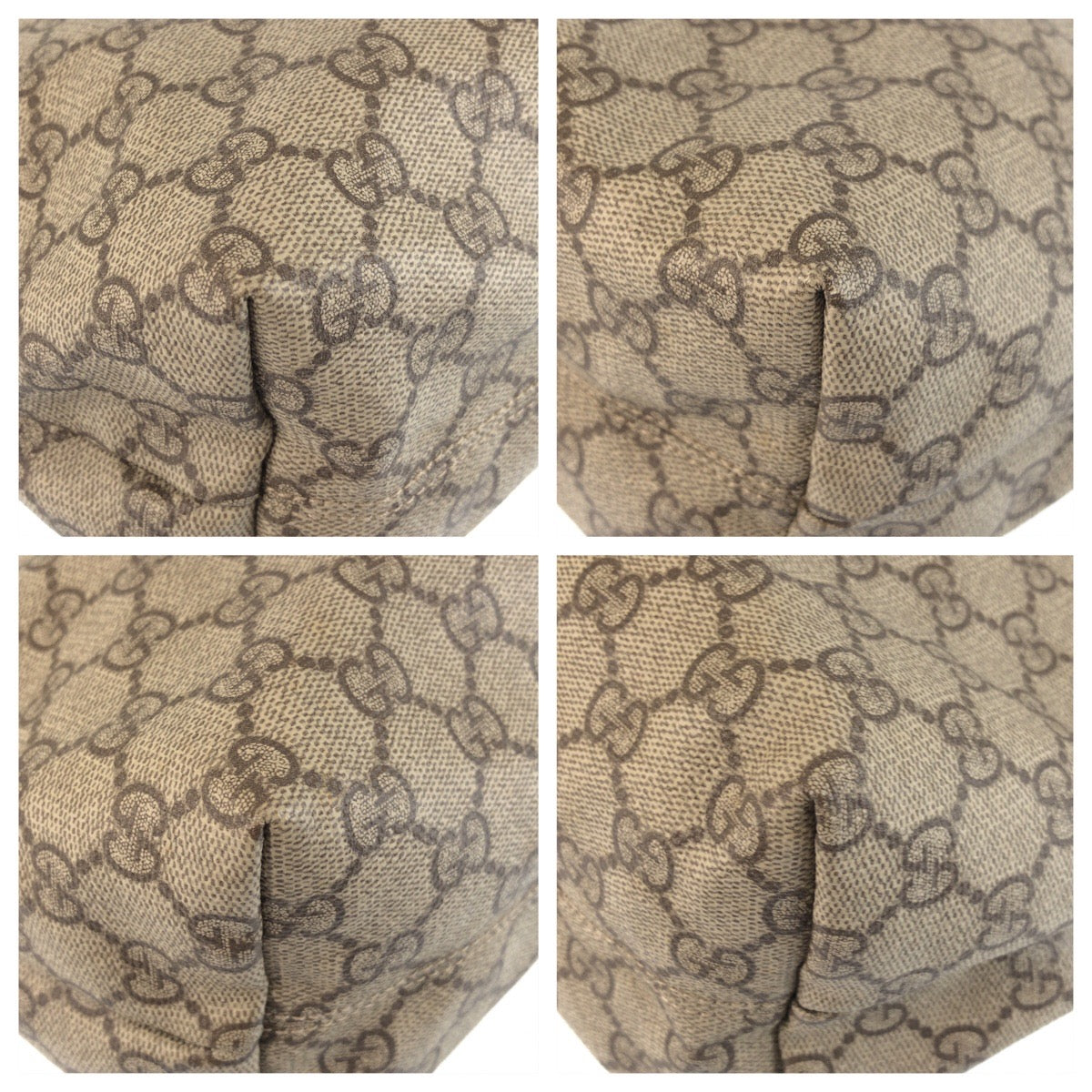 25240
GUCCI グッチ ベージュ ブラウン シルバー金具 GGスプリームキャンバス / レザー 181084 トートバッグ ショルダーバッグ レディース ABP56
