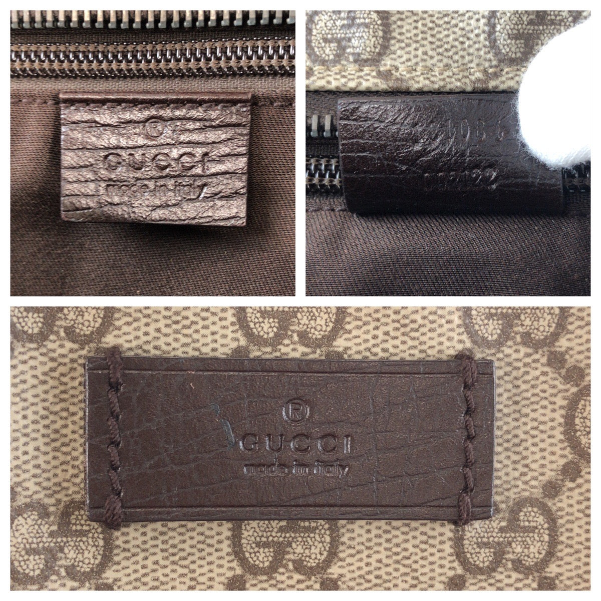 25240
GUCCI グッチ ベージュ ブラウン シルバー金具 GGスプリームキャンバス / レザー 181084 トートバッグ ショルダーバッグ レディース ABP56