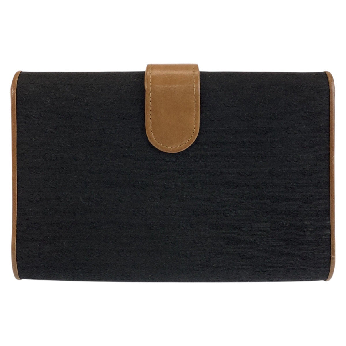 25241
GUCCI グッチ ヴィンテージ マイクロGG ブラック 黒 ブラウン ゴールド金具 GGキャンバス / レザー チェーンショルダーバッグ レディース AB40