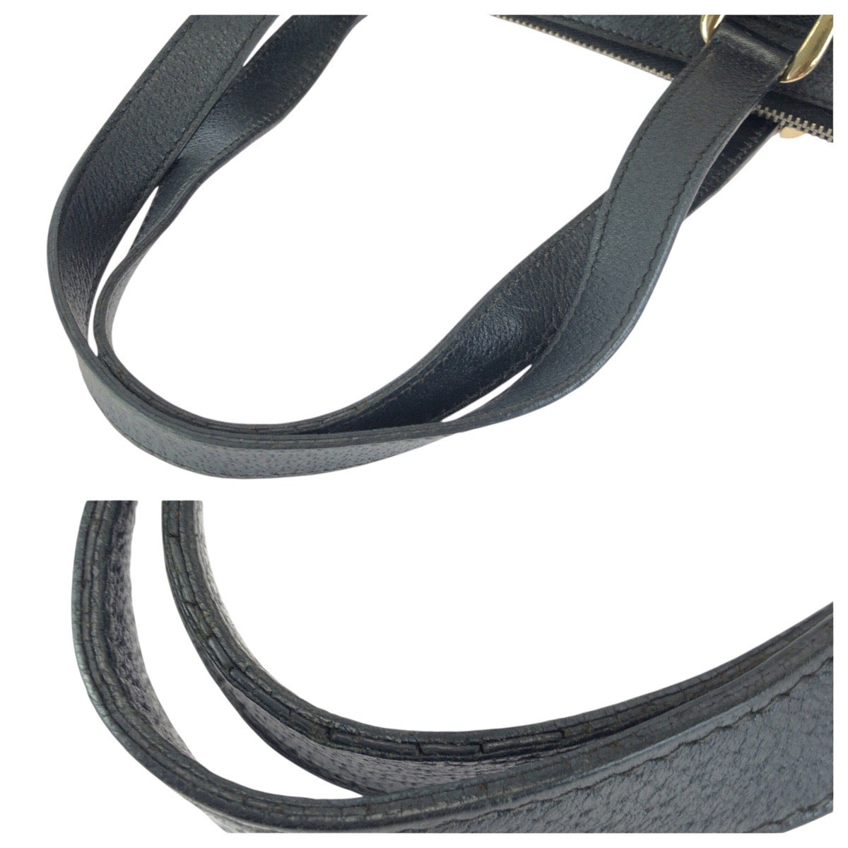 25242
GUCCI グッチ アビー ブラック 黒 ゴールド金具 GGキャンバス / レザー 141471 トートバッグ ハンドバッグ レディース AB35