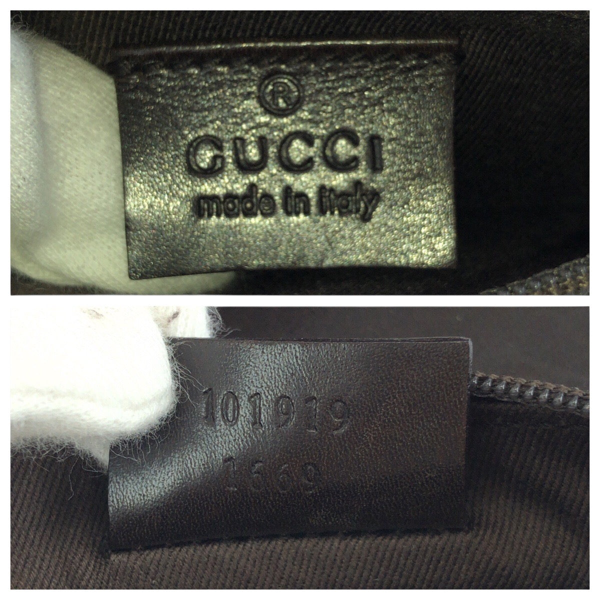 25246
GUCCI グッチ ダークブラウン シルバー金具 GGキャンバス / レザー 101919 トートバッグ ショルダーバッグ レディース ABP35