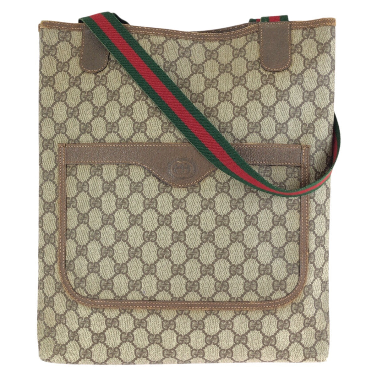 25256
GUCCI グッチ オールドグッチ シェリーライン ベージュ ブラウン GGスプリームキャンバス 002 58 6487 トートバッグ ショルダーバッグ レディース AB23
