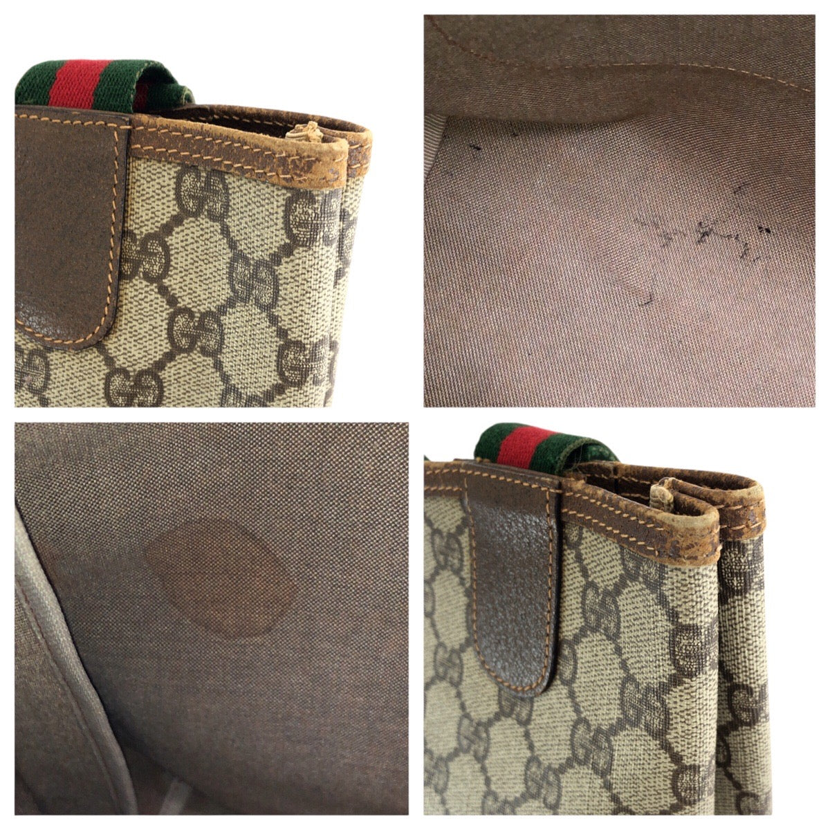 25256
GUCCI グッチ オールドグッチ シェリーライン ベージュ ブラウン GGスプリームキャンバス 002 58 6487 トートバッグ ショルダーバッグ レディース AB23