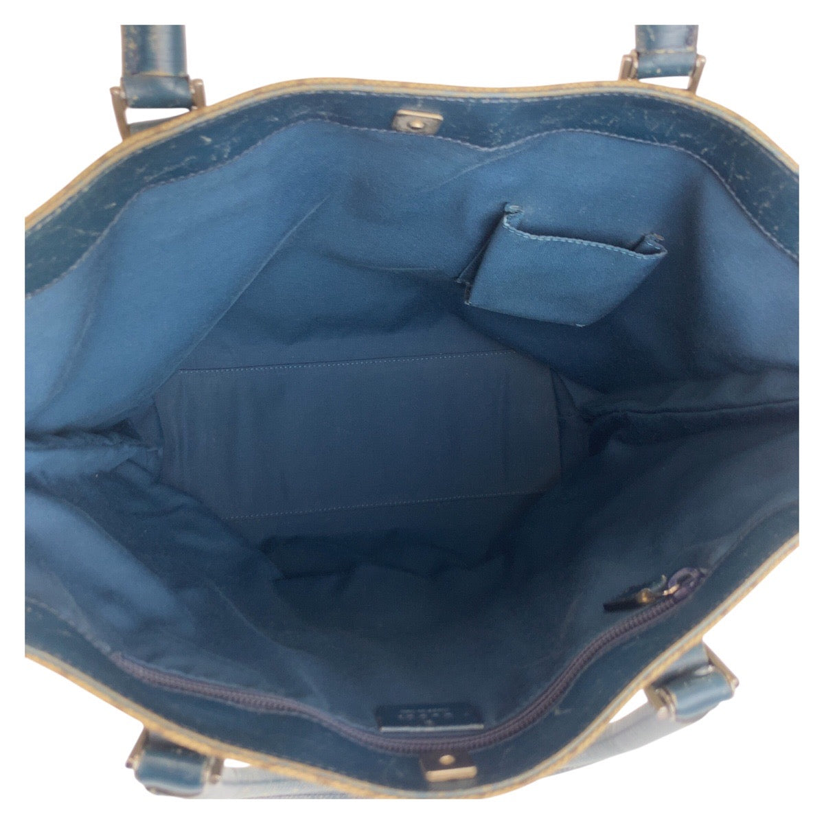 25257
GUCCI グッチ ベージュ グリーン GGスプリームキャンバス / レザー 131220 トートバッグ ハンドバッグ レディース AB28