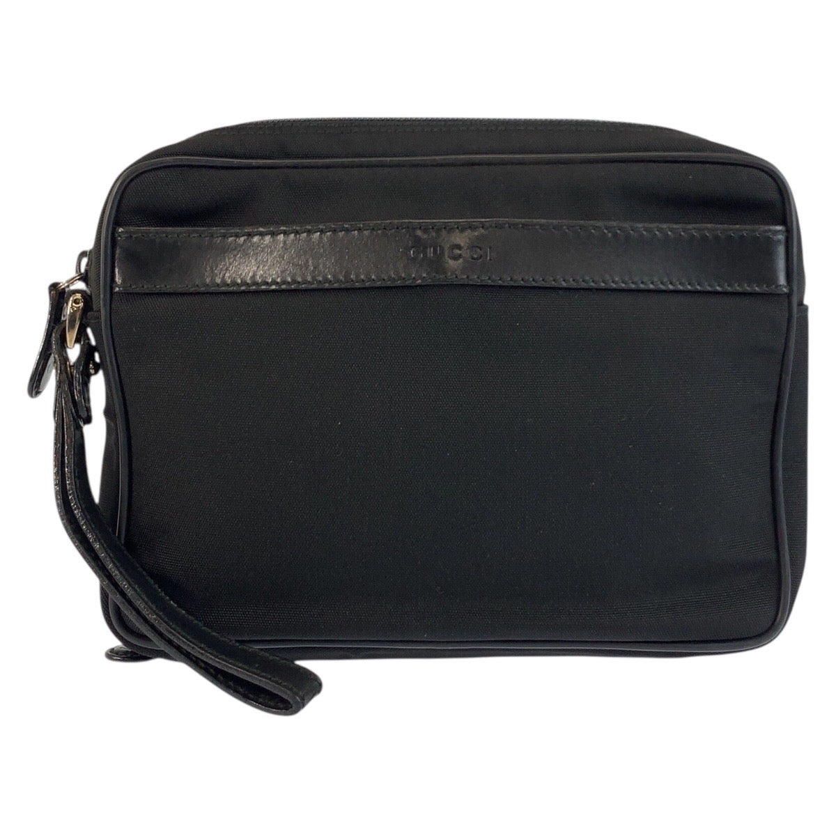 25258
GUCCI グッチ ブラック 黒 ナイロン 018 3700 クラッチバッグ セカンドバッグ レディース ABP15