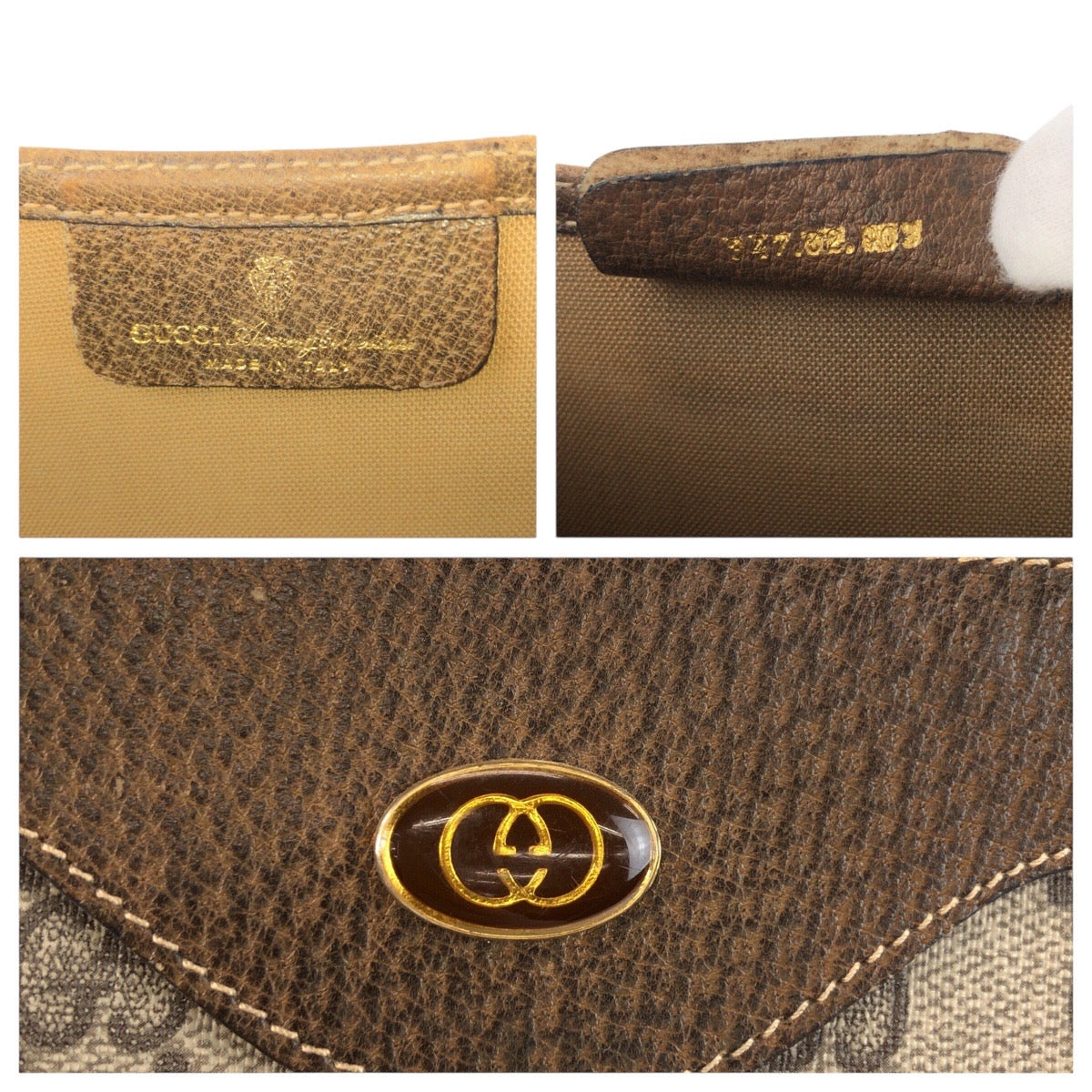 25259
GUCCI グッチ シェリーライン ベージュ ブラウン GGスプリームキャンバス / レザー 347 02 003 トートバッグ ショルダーバッグ レディース ABP28