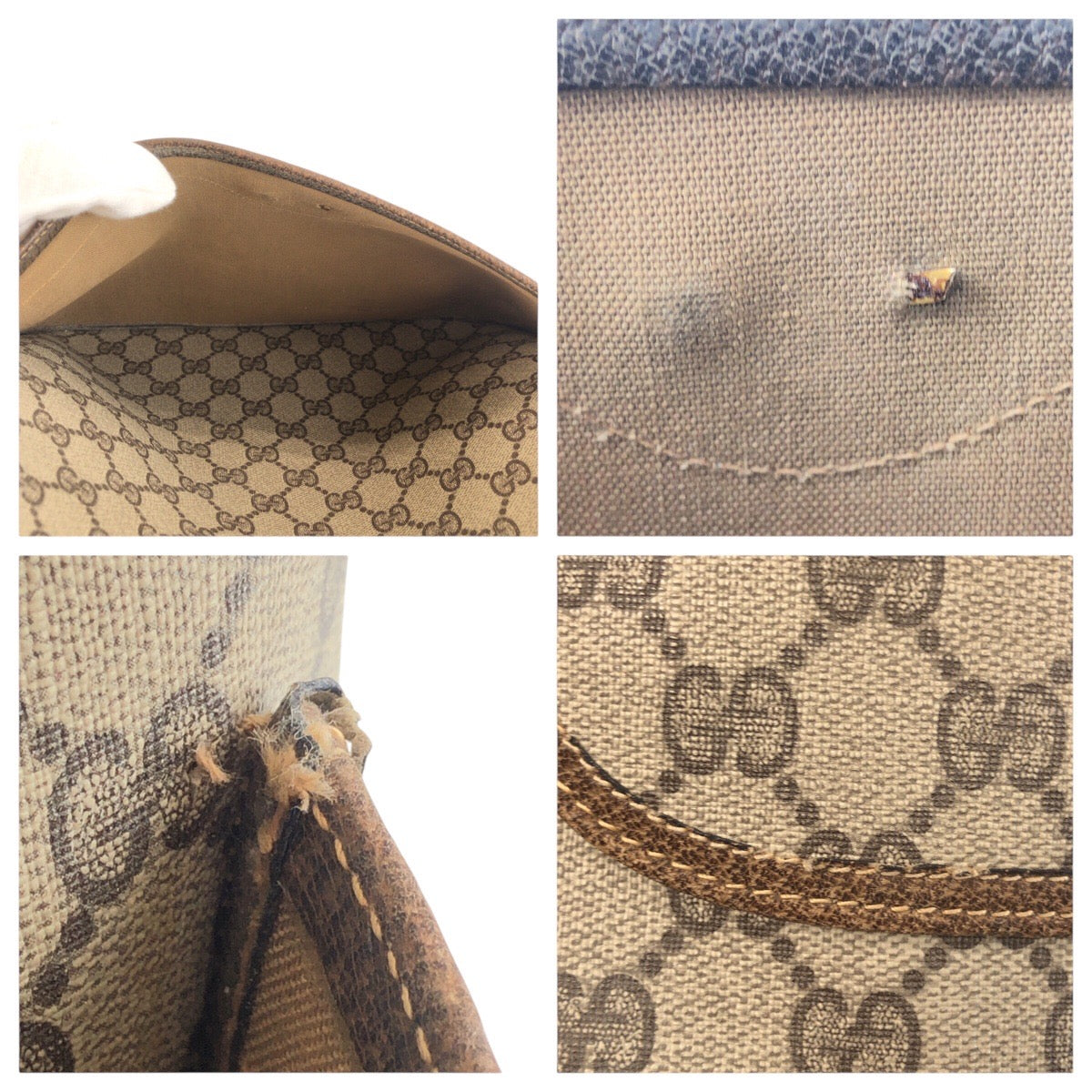 25259
GUCCI グッチ シェリーライン ベージュ ブラウン GGスプリームキャンバス / レザー 347 02 003 トートバッグ ショルダーバッグ レディース ABP28