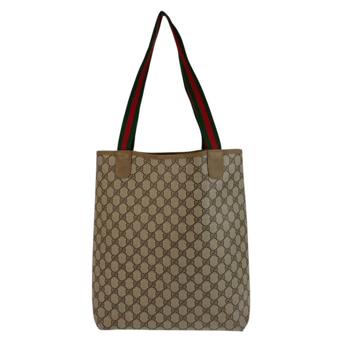 25262
GUCCI グッチ ヴィンテージ シェリーライン ベージュ ブラウン GGスプリームキャンバス 39 02 003 トートバッグ ショルダーバッグ レディース AB23