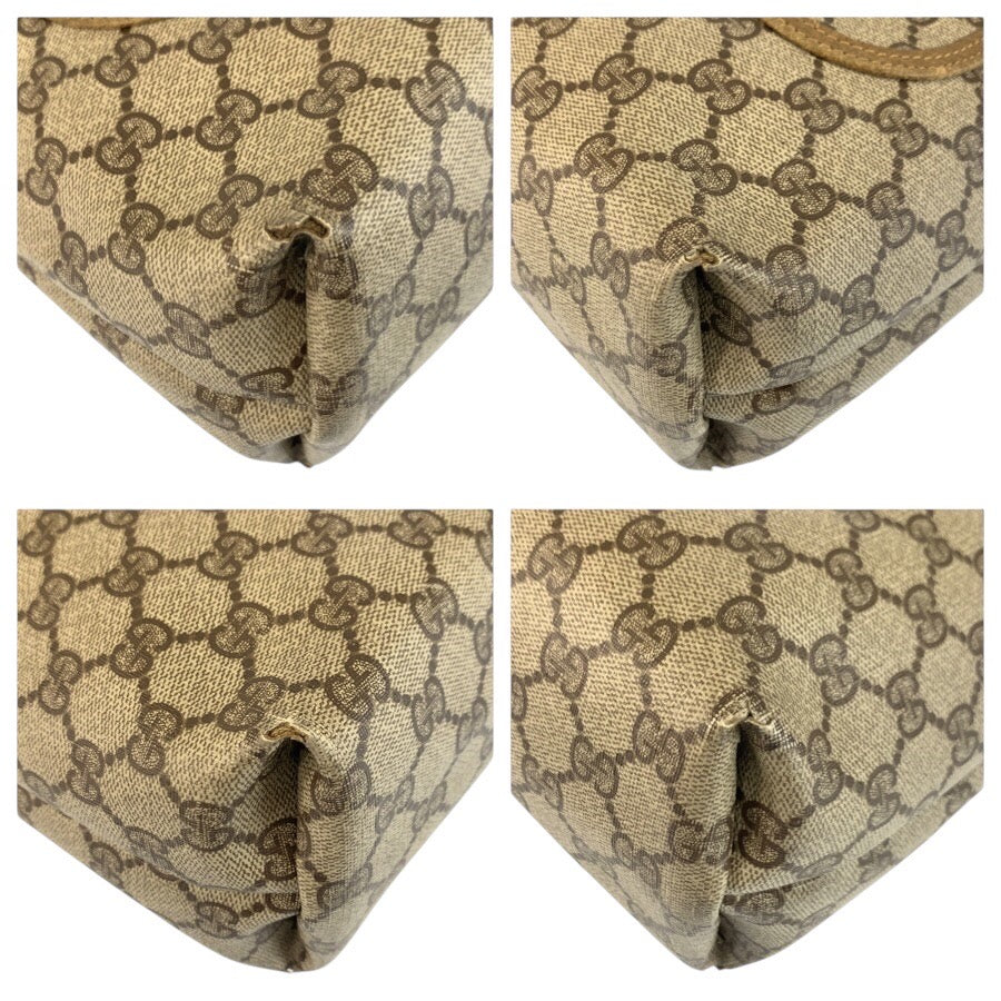 25262
GUCCI グッチ ヴィンテージ シェリーライン ベージュ ブラウン GGスプリームキャンバス 39 02 003 トートバッグ ショルダーバッグ レディース AB23