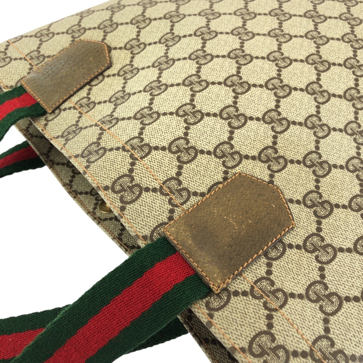 25263
GUCCI グッチ オールドグッチ シェリーライン ベージュ ブラウン GGスプリームキャンバス 02 37 1300 トートバッグ 男女兼用 レディース ABP28