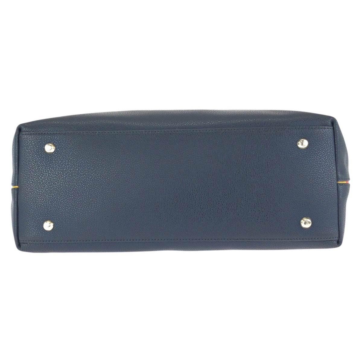 25268
Paul Smith ポール スミス アーティストストライプ ネイビー シルバー金具 レザー トートバッグ ショルダーバッグ メンズ A14
