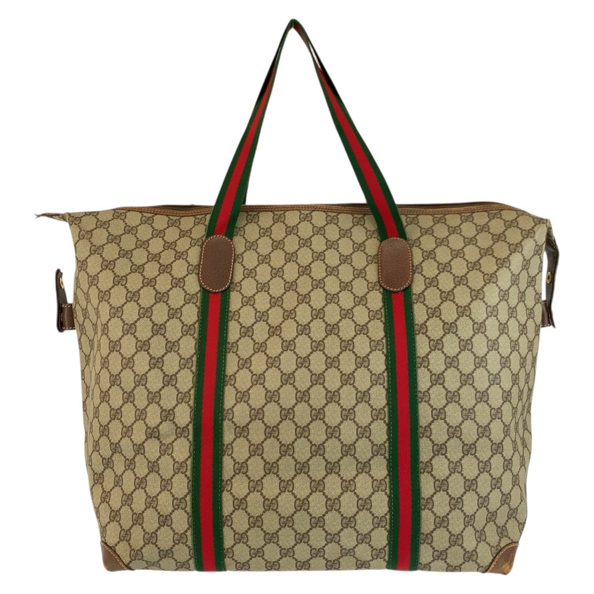 25270
GUCCI グッチ シェリーライン ベージュ ブラウン GGスプリームキャンバス 002 39 6211 トートバッグ ボストンバッグ レディース B28