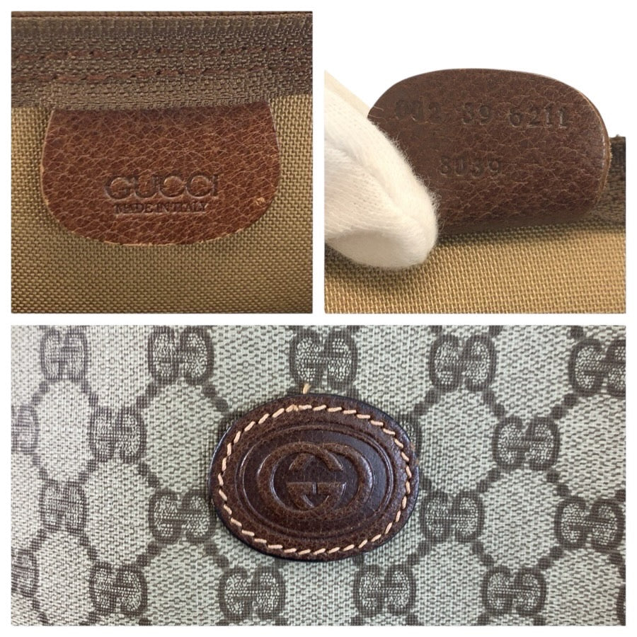 25270
GUCCI グッチ シェリーライン ベージュ ブラウン GGスプリームキャンバス 002 39 6211 トートバッグ ボストンバッグ レディース B28