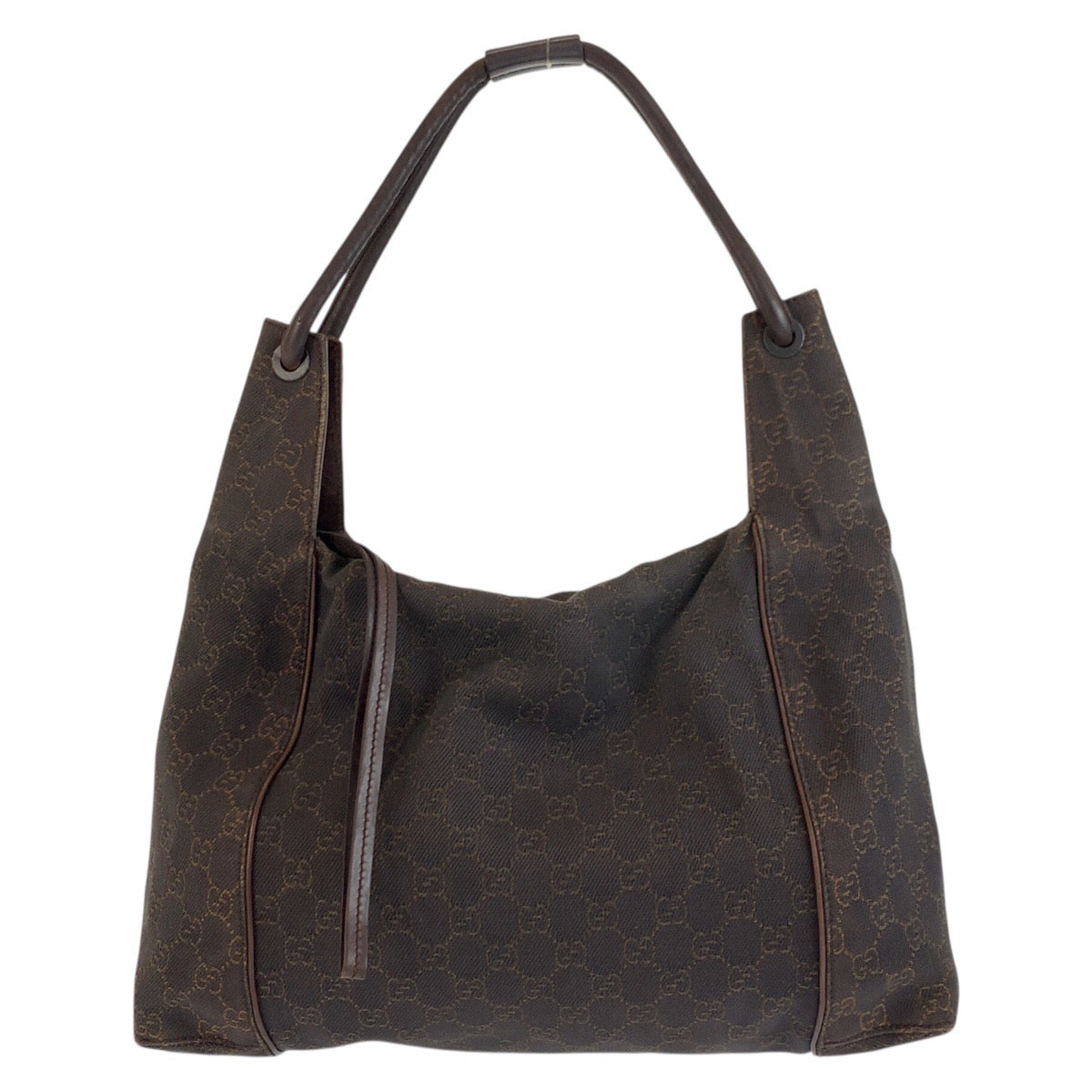 25275
GUCCI グッチ ブラウン GGキャンバス / レザー 101292 ショルダーバッグ レディース ABP35