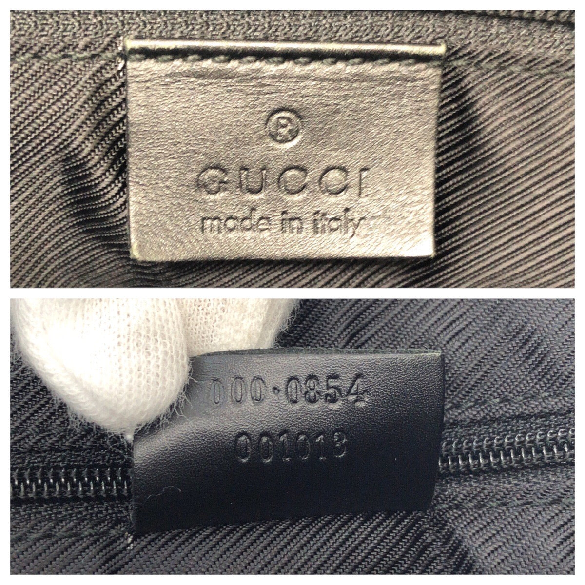 25277
GUCCI グッチ ブラック 黒 ゴールド金具 GGキャンバス / レザー 000 0854 トートバッグ ショルダーバッグ レディース AB28