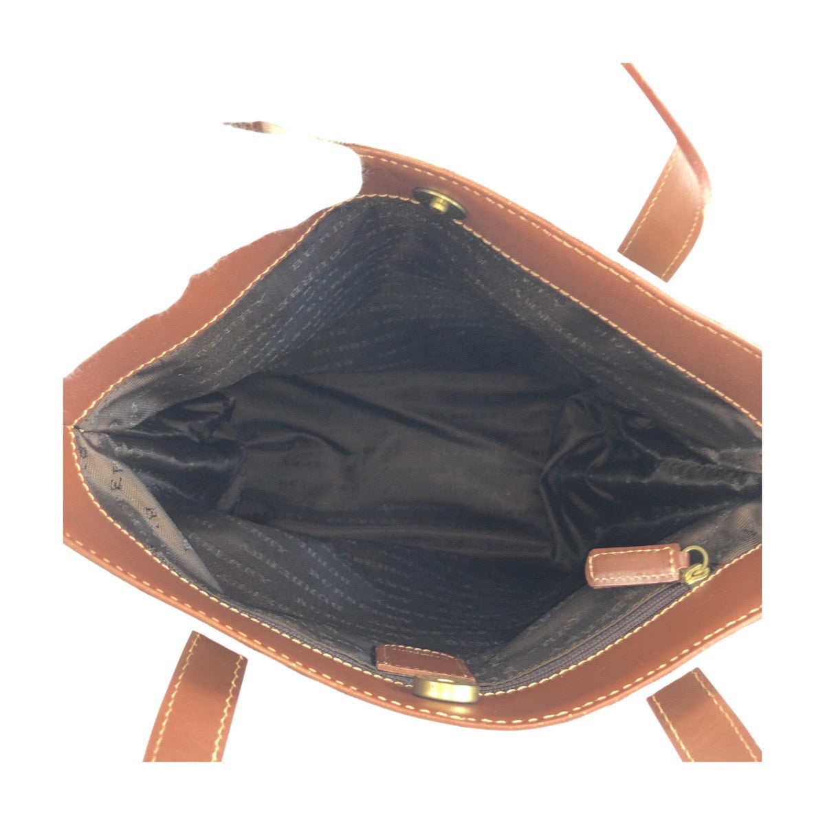 25283
BURBERRY バーバリー ノバチェック シャドーホース ベージュ ブラウン ゴールド金具 PVC トートバッグ ハンドバッグ レディース A42