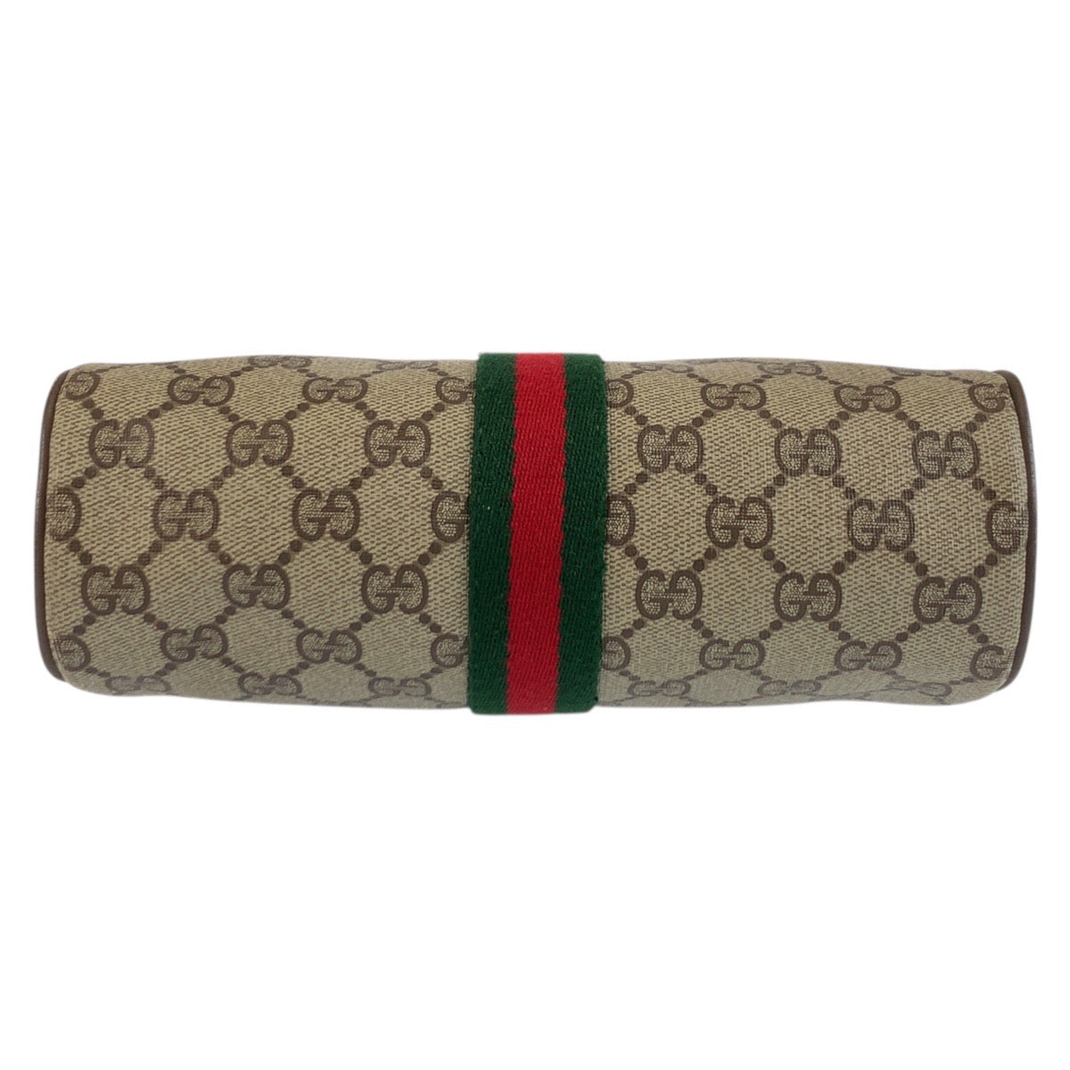 25287
GUCCI グッチ ヴィンテージ シェリーライン ベージュ ブラウン ゴールド金具 GGスプリームキャンバス / レザー 56 02 004 ショルダーバッグ ポシェット レディース ABP42
