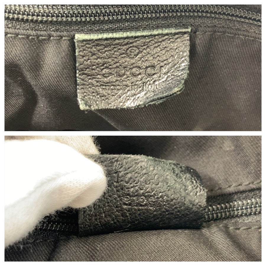 25291
GUCCI グッチ プリンシー ブラック 黒 ゴールド金具 GGキャンバス / レザー 163805 トートバッグ ショルダーバッグ レディース ABP35