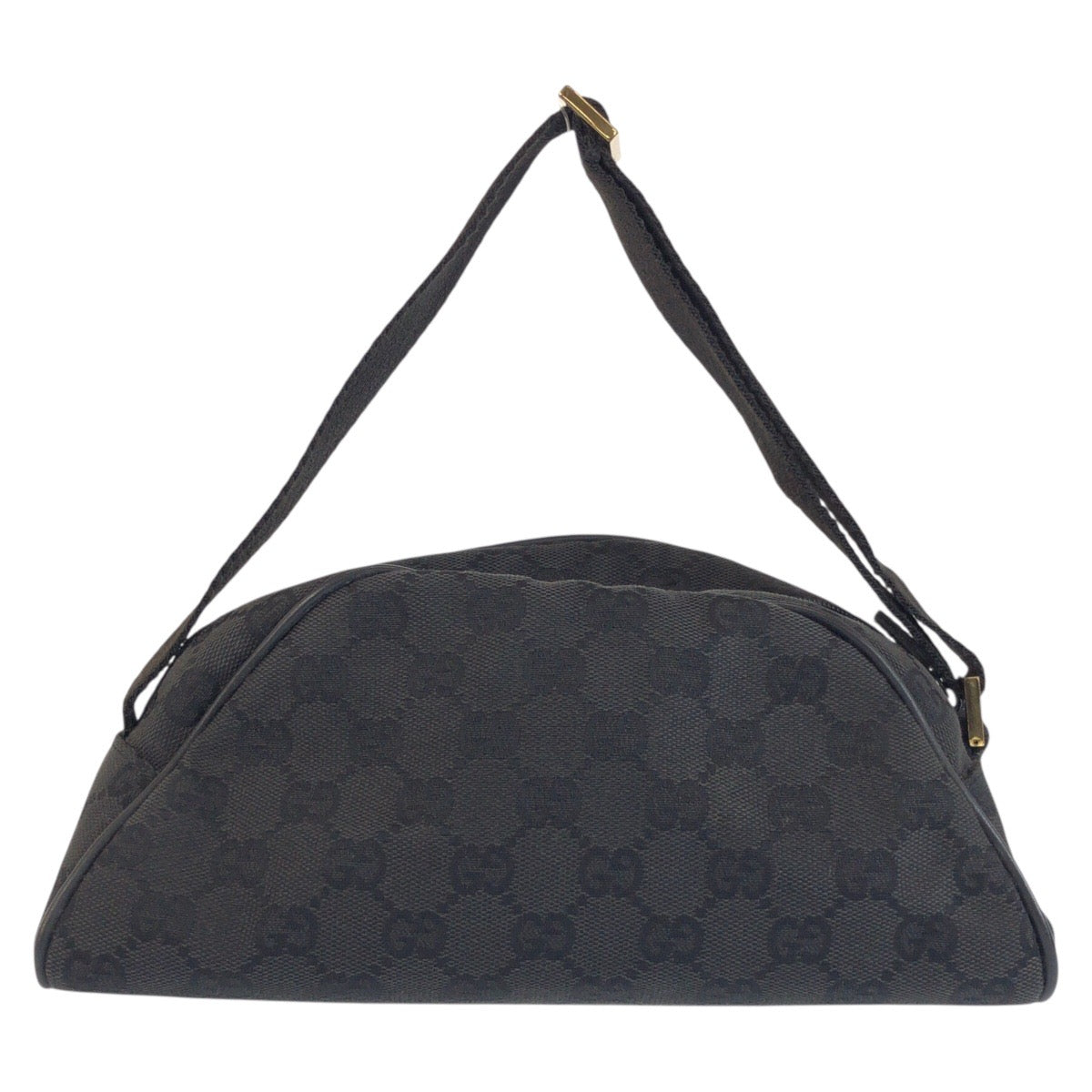 25293
GUCCI グッチ ハーフムーン ブラック 黒 ゴールド金具 GGキャンバス 90781 ハンドバッグ ショルダーバッグ レディース AB28