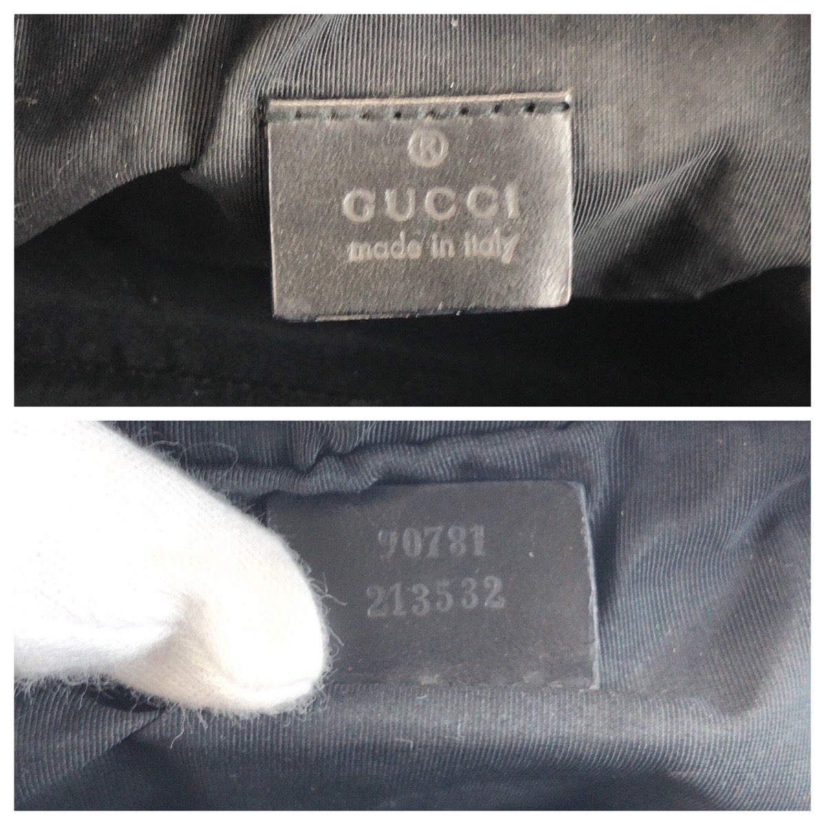 25293
GUCCI グッチ ハーフムーン ブラック 黒 ゴールド金具 GGキャンバス 90781 ハンドバッグ ショルダーバッグ レディース AB28