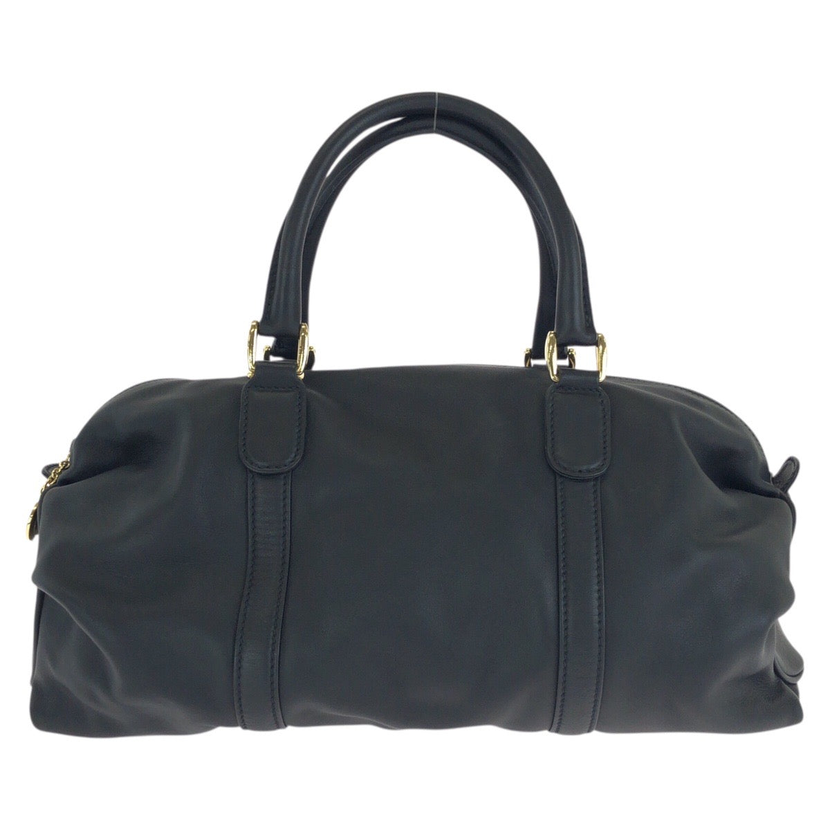 25296
GUCCI グッチ ヴィンテージ オールドグッチ ブラック 黒 ゴールド金具 レザー 002 122 0289 ハンドバッグ ミニボストンバッグ レディース A56