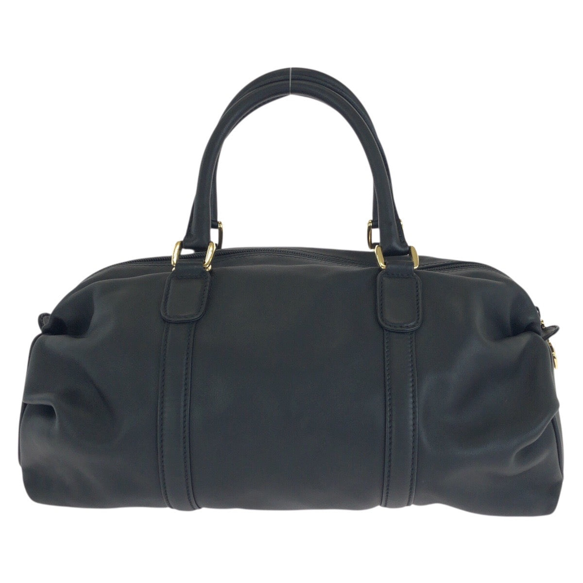 25296
GUCCI グッチ ヴィンテージ オールドグッチ ブラック 黒 ゴールド金具 レザー 002 122 0289 ハンドバッグ ミニボストンバッグ レディース A56