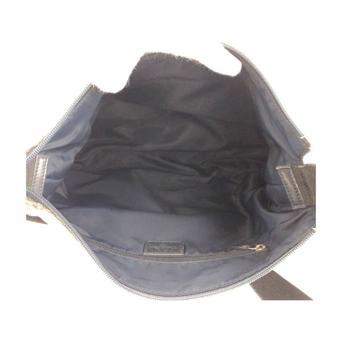 25298
Dior ディオール ヴィンテージ トロッター ネイビー グレー シルバー金具 キャンバス / レザー 01RU 0094 ショルダーバッグ メッセンジャーバッグ レディース AB42