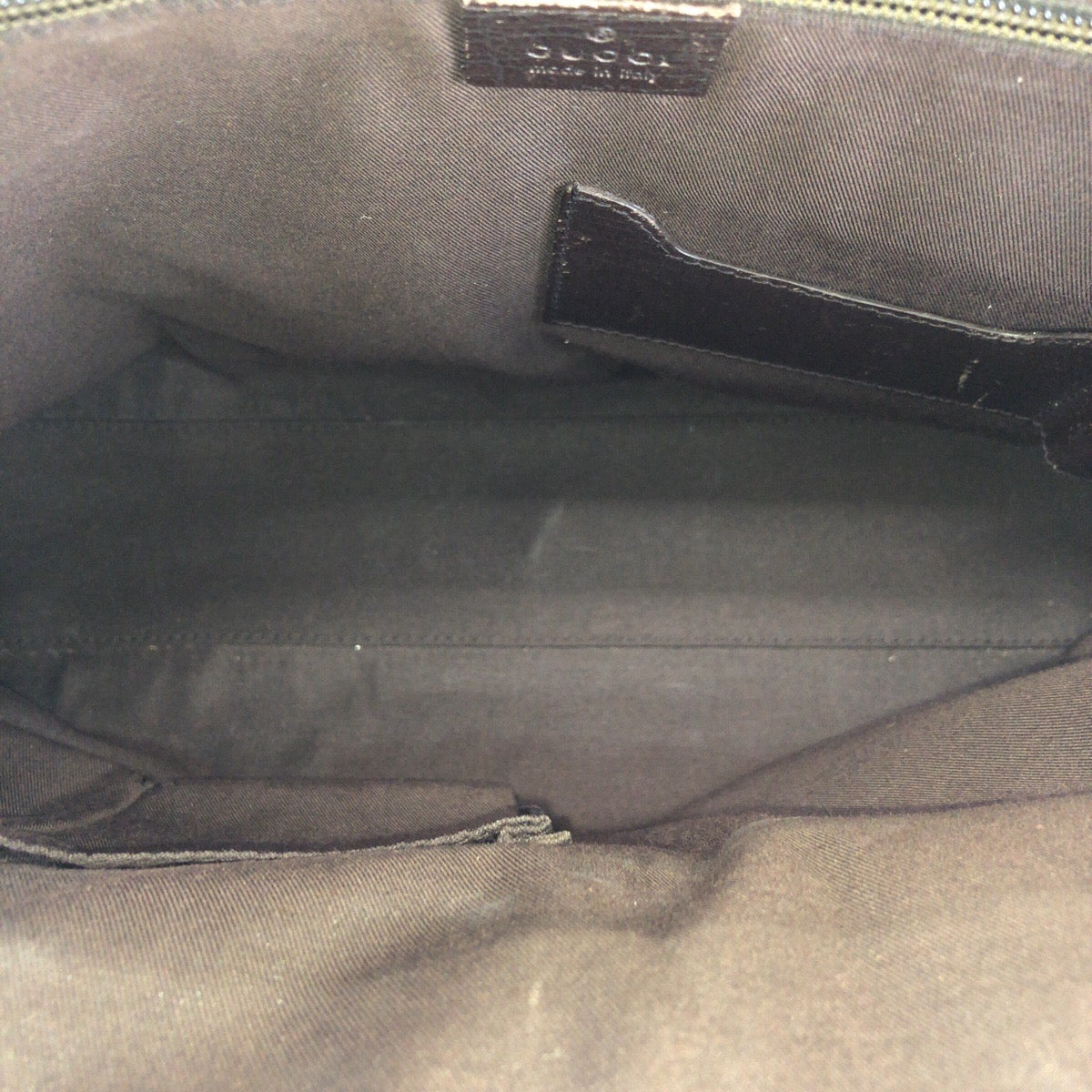 25302
GUCCI グッチ ベージュ ダークブラウン GGスプリームキャンバス / レザー 181087 ビジネスバッグ ブリーフケース メンズ AB35
