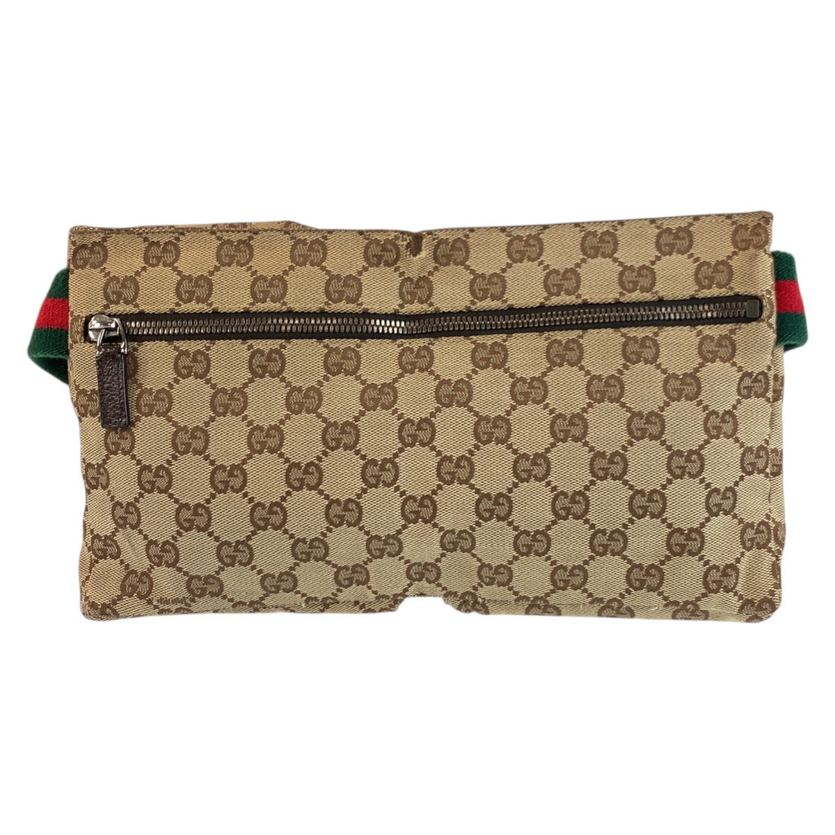 25304
GUCCI グッチ シェリーライン ベージュ ブラウン GGキャンバス / レザー 28566 ボディバッグ ウエストポーチ メンズ AB35