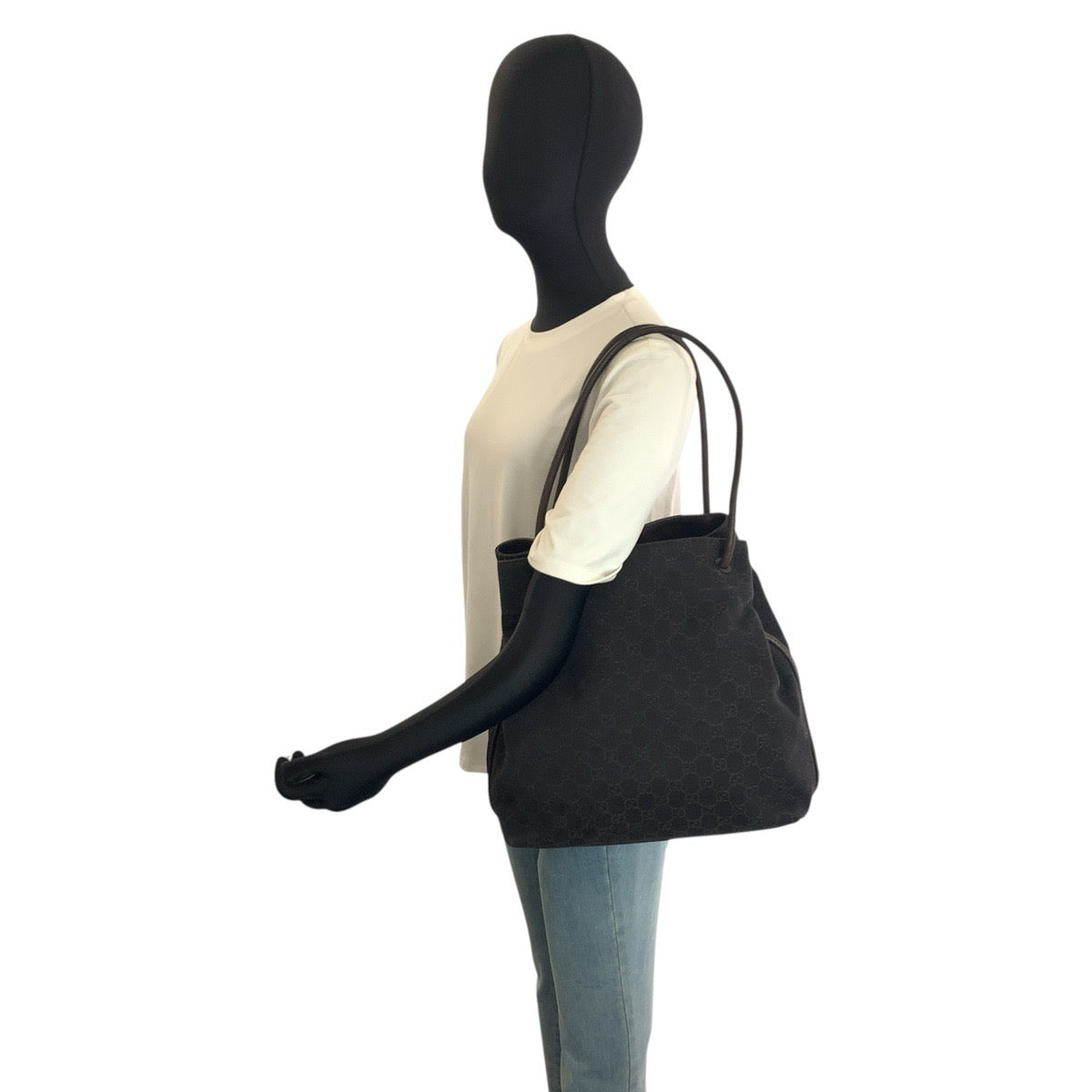 25308
GUCCI グッチ ブラウン GGキャンバス 101341 トートバッグ ショルダーバッグ レディース AB25