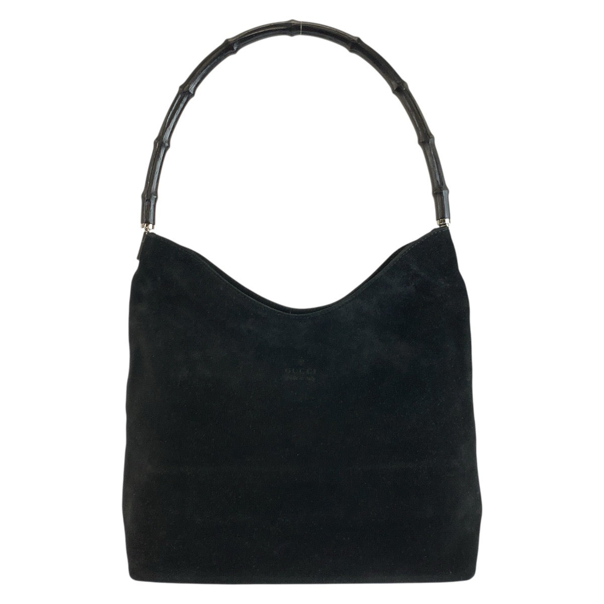 25311
GUCCI グッチ バンブー ブラック 黒 スウェード 001 3244 ショルダーバッグ レディース ABP28