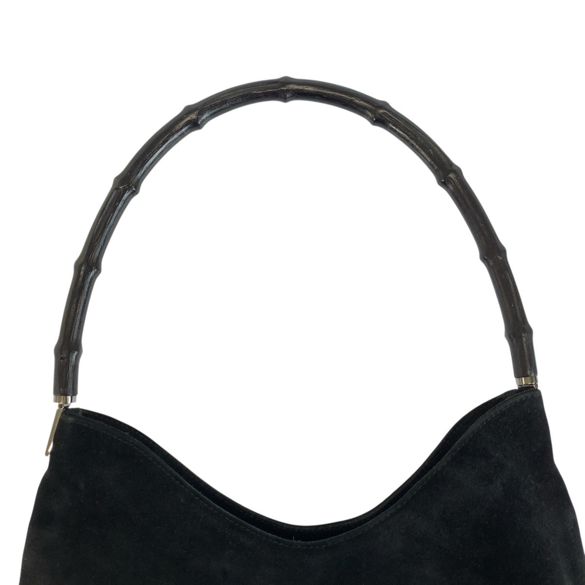 25311
GUCCI グッチ バンブー ブラック 黒 スウェード 001 3244 ショルダーバッグ レディース ABP28