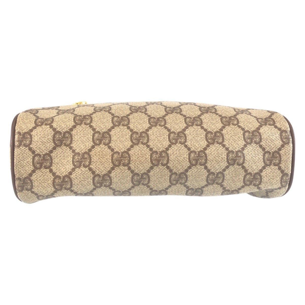 25320
GUCCI グッチ シェリーライン ブラウン ベージュ ゴールド金具 GGスプリームキャンバス / レザー 56 02 087 ショルダーバッグ ポシェット レディース AB35