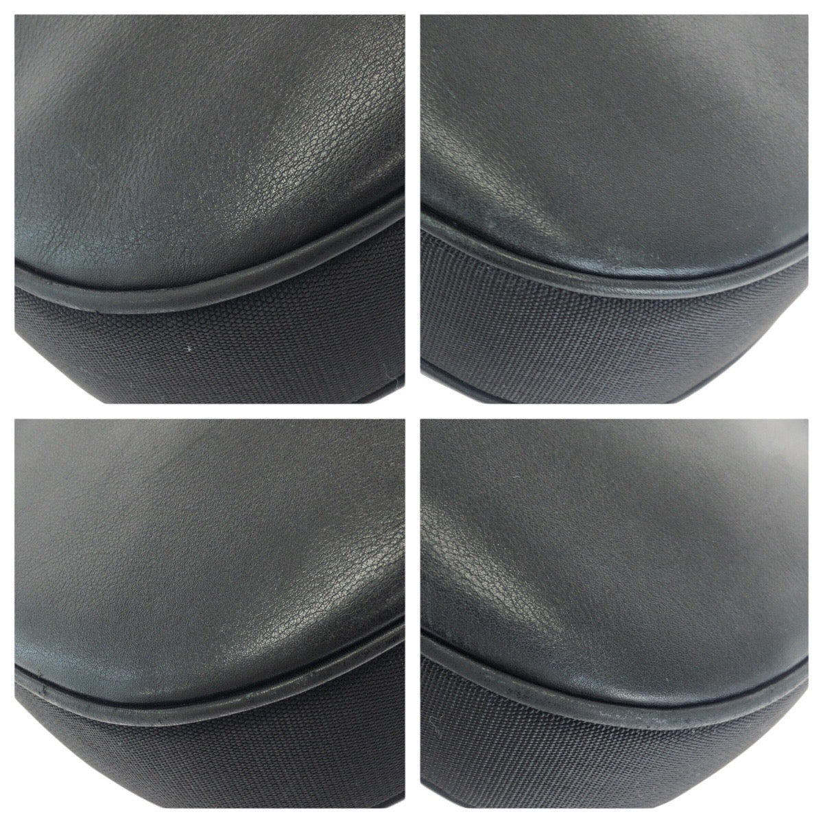 25322
GUCCI グッチ ホーボー ブラック 黒 シルバー金具 レザー 001 3315 ショルダーバッグ レディース ABP37