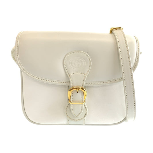25328
GUCCI グッチ インターロッキング マイクロGG ホワイト ゴールド金具 GGスプリームキャンバス / レザー 007 23 0125 ショルダーバッグ ポシェット レディース AB30