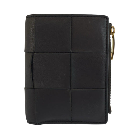 25329
BOTTEGAVENETA ボッテガヴェネタ マキシイントレチャート ブラウン ゴールド金具 レザー P01972548P 折財布 コンパクトウォレット メンズ AB21