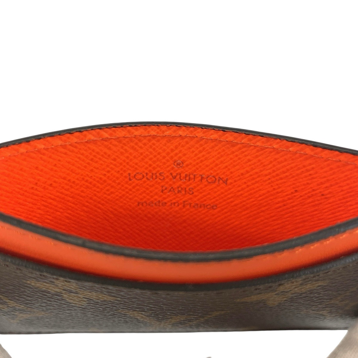 25331
LOUIS VUITTON ルイヴィトン モノグラムマカサー ポルト カルト サーンプル ブラウン オレンジ PVC M82870 カードケース パスケース メンズ A28