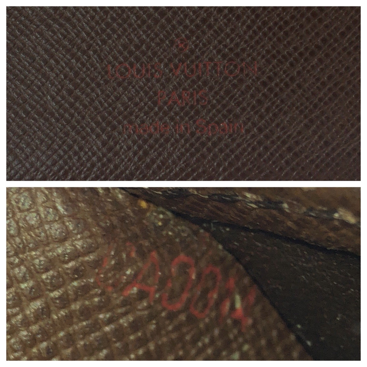 25336
LOUIS VUITTON ルイヴィトン ダミエ ポルトフォイユ･マルコ ブラウン ダークブラウン ゴールド金具 PVC N61675 折財布 コンパクトウォレット メンズ AB28