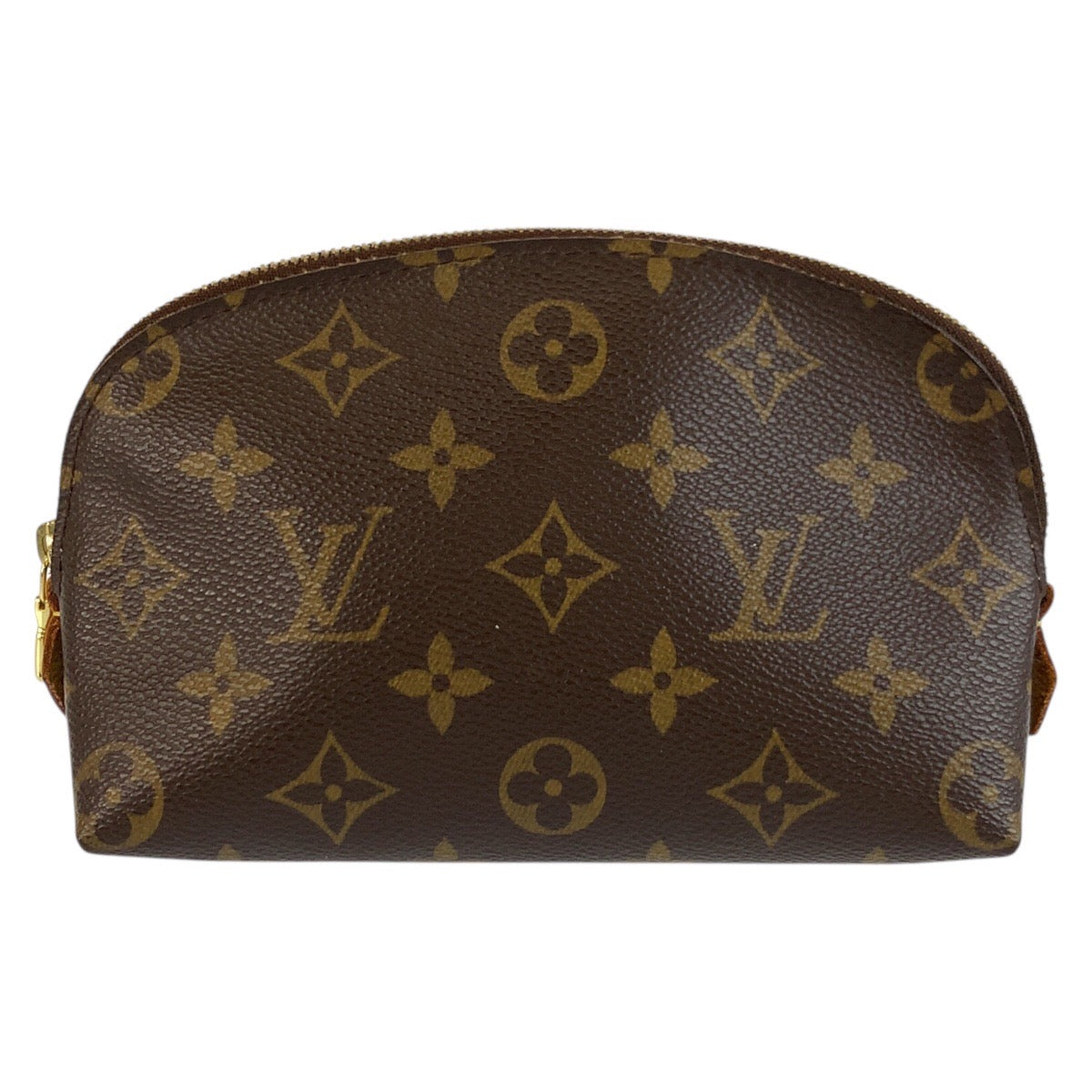 25337
LOUIS VUITTON ルイヴィトン モノグラム ポシェット コスメティック PM ブラウン ゴールド金具 PVC M47515 ポーチ 化粧ポーチ レディース ABP35