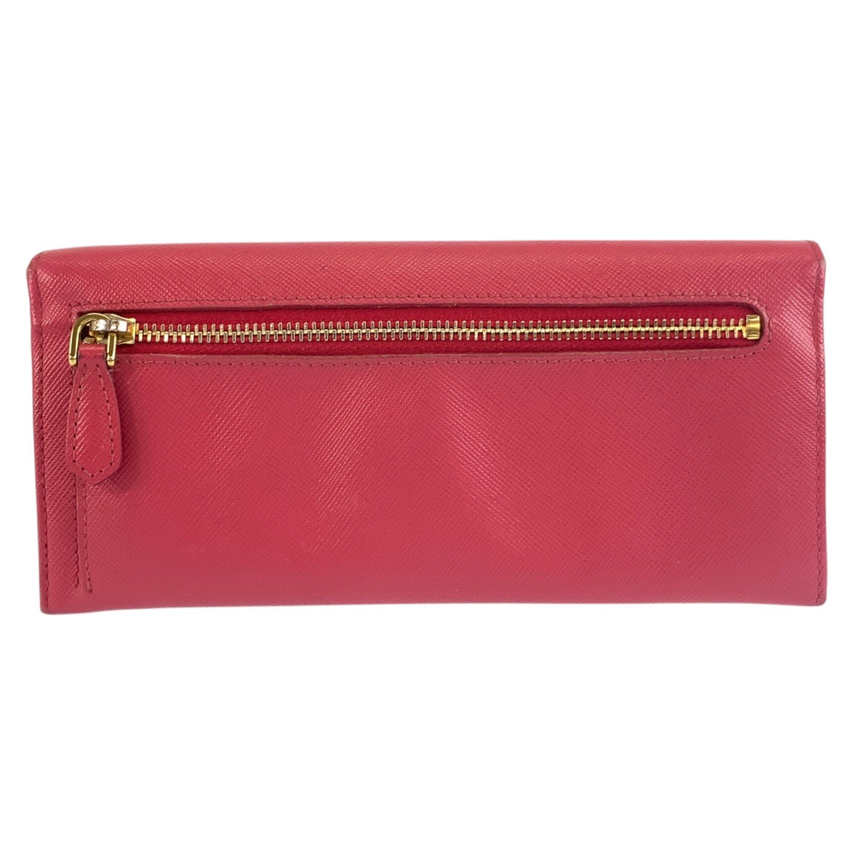 25340
PRADA プラダ サフィアーノ リボン ピンク ゴールド金具 レザー 長財布 ロングウォレット レディース AB16