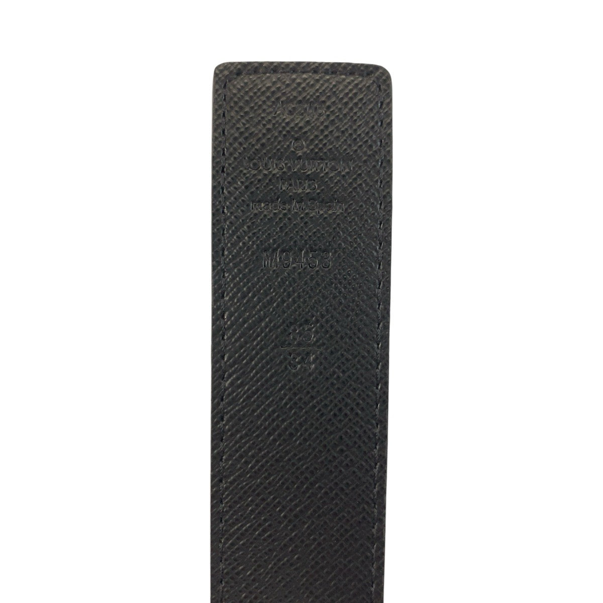 25344
LOUIS VUITTON ルイヴィトン モノグラム サンチュール LVイニシャル 85cm/34インチ ブラウン ブラック ゴールド金具 PVC / レザー M9453 ベルト リバーシブルベルト メンズ A37