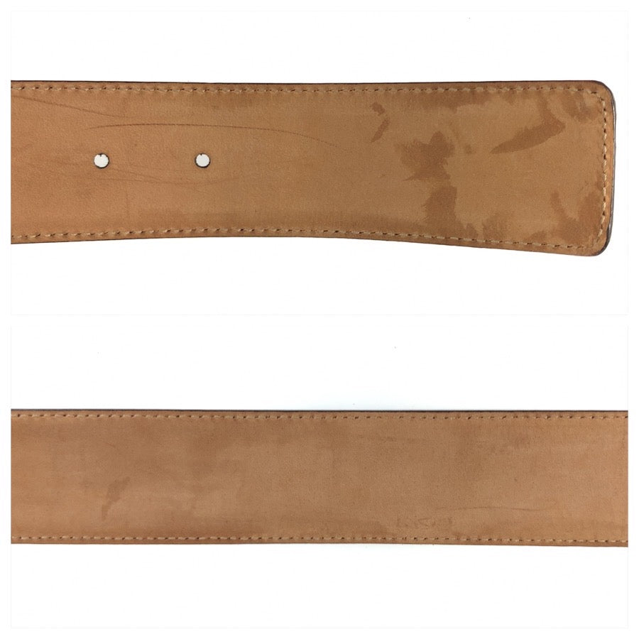 25346
GUCCI グッチ インターロッキング 90cm/36インチ ブラック 黒 GGキャンバス / レザー 480199 ベルト メンズ A37