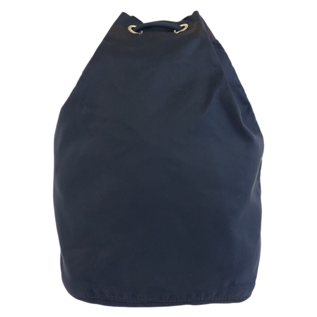 25350
PRADA プラダ テスート 三角ロゴプレート ネイビー シルバー金具 ナイロン 巾着ポーチ レディース AB16