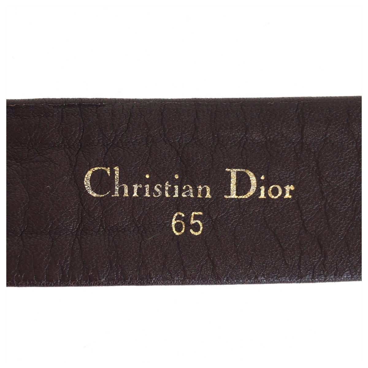 25363
Dior ディオール トロッター 65cm ブラウン ベージュ ゴールド金具 キャンバス / レザー ベルト レディース AB16